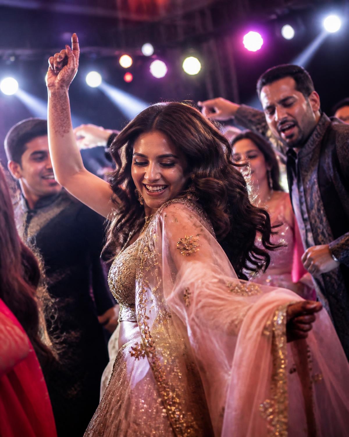 Sangeet night dance celebration